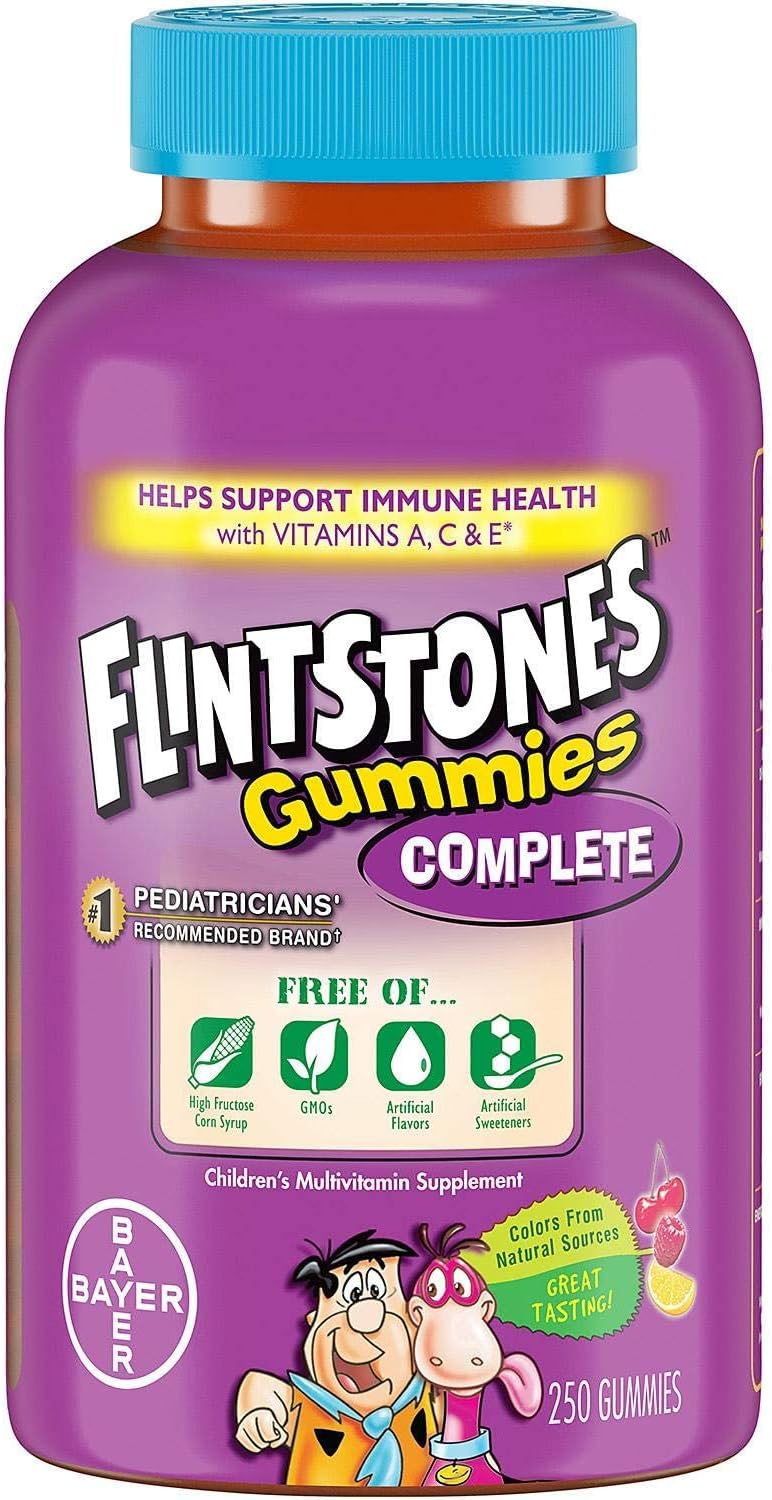 Flintstones Gummies Complete Children's Multivitamin, 250 ct.