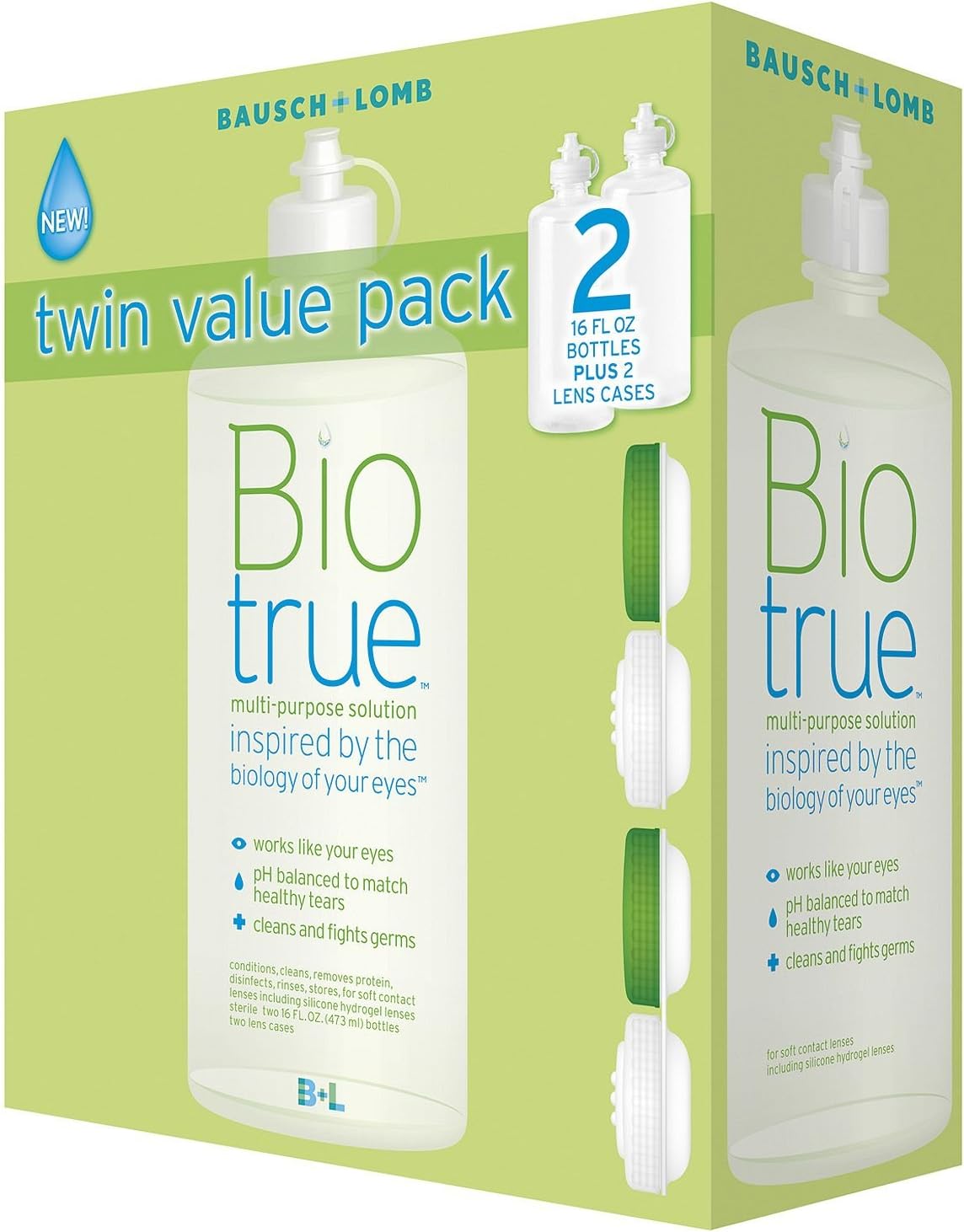 Bausch & Lomb Biotrue Multi-Purpose Solution - 2/16 Ounce